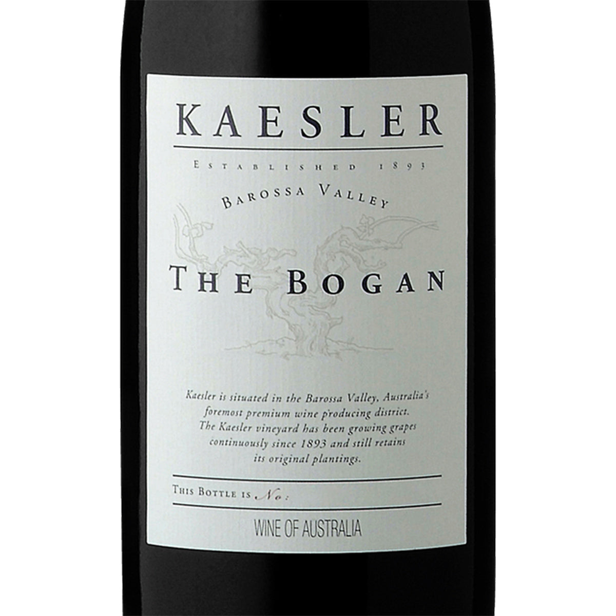 KAESLER The Bogan Shiraz 2020 – SIMPLY WINES