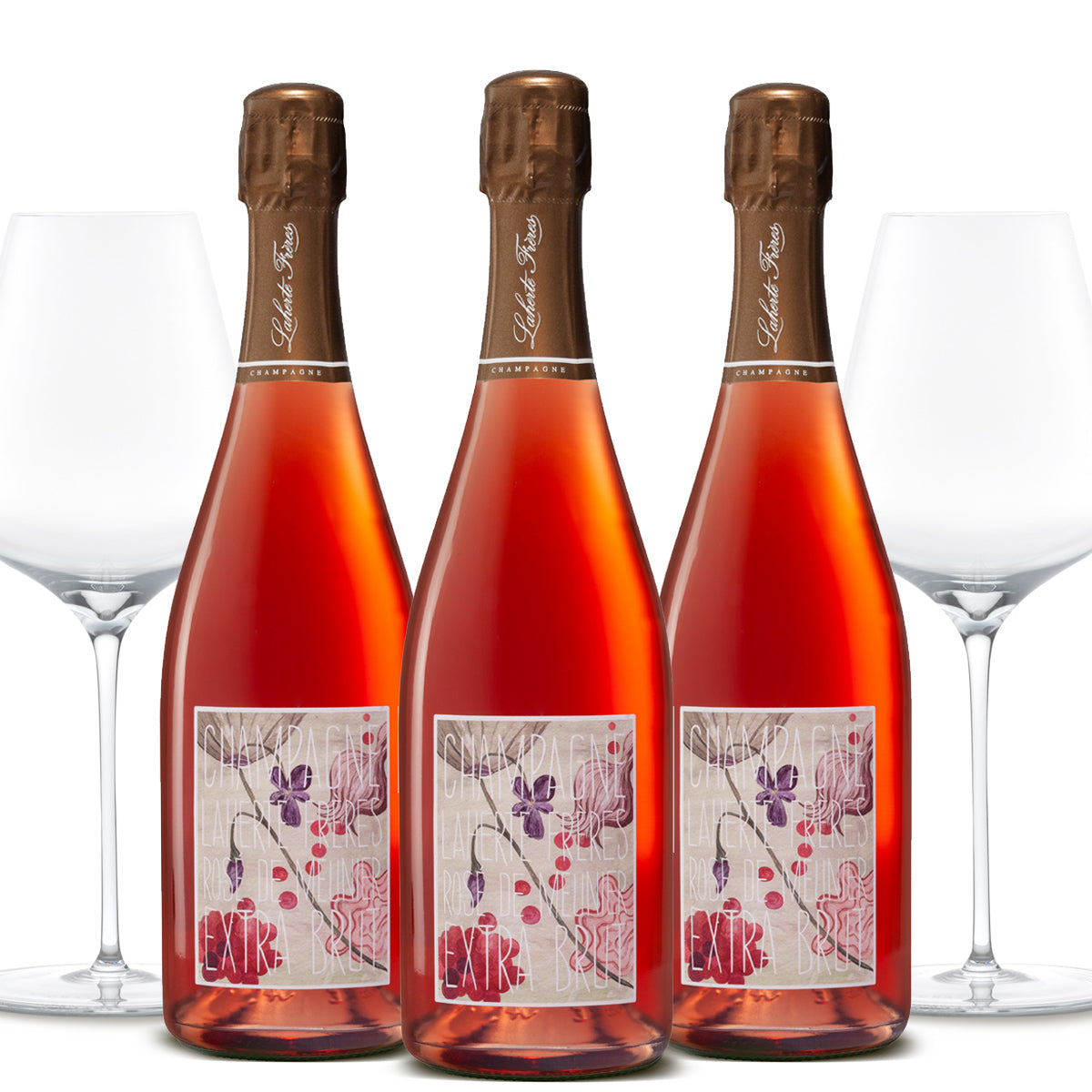 Simply-Wines-LAHERTE-FRÈRES - Champagne-Rosé-de-Meunier-NV-Grassl-Mineralite-Pack-Australia