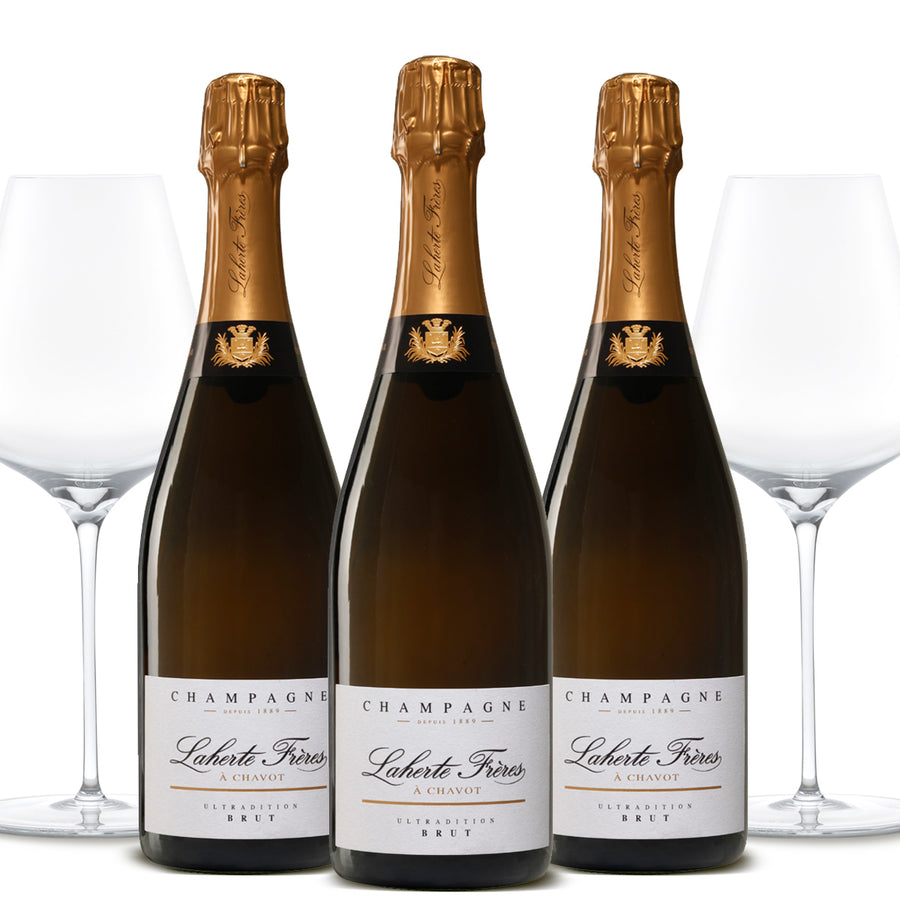 Simply-Wines-LAHERTE-FRÈRES-Champagne-Ultradition-NV-Grassl-Glass-Mineralite-Pack-Australia