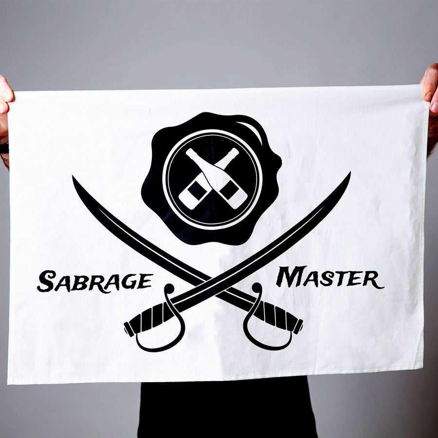 Simply-Wines-Official-Wine-Fan-Tea-Towel-Pirate-Sabrage-Master-Melbourne-Australia